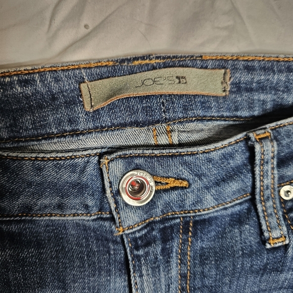 Joe’s Jeans Marcia Wash Blue Denim Mid-rise Straight Leg Cropped size 27 - Picture 4 of 8
